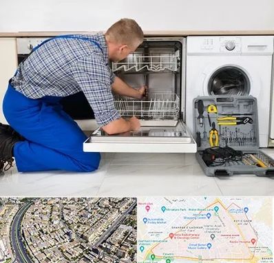 نصاب ماشین ظرفشویی در شهرک غرب مشهد