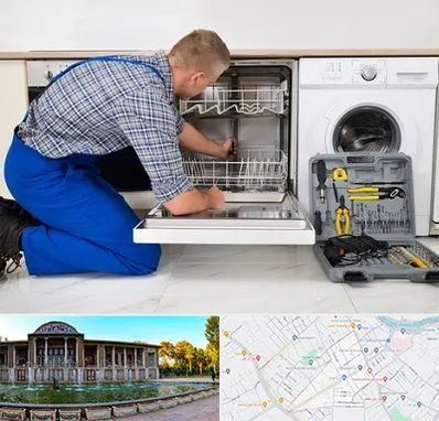 نصاب ماشین ظرفشویی در عفیف آباد شیراز