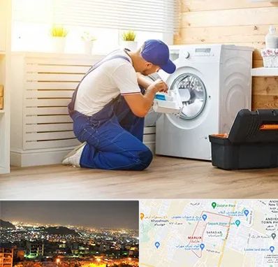 نصاب ماشین لباسشویی در مارلیک کرج