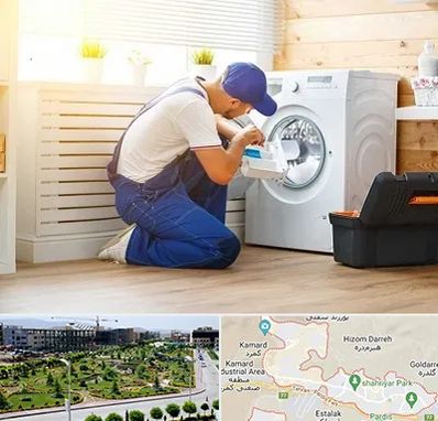 نصاب ماشین لباسشویی در پردیس