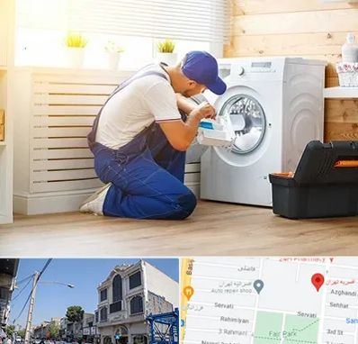 نصاب ماشین لباسشویی در افسریه 