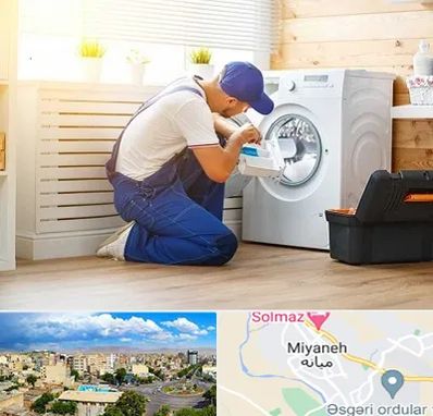نصاب ماشین لباسشویی در میانه
