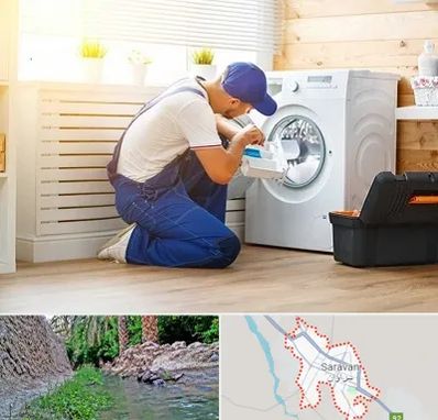 نصاب ماشین لباسشویی در سراوان
