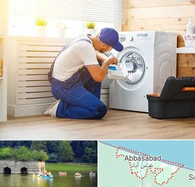 نصاب ماشین لباسشویی در عباس آباد