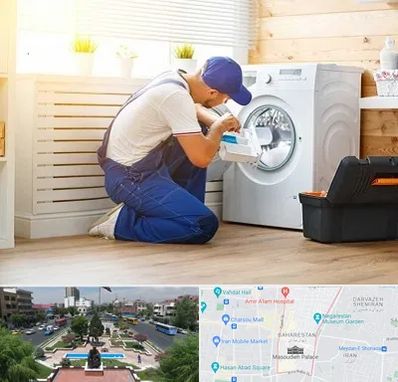 نصاب ماشین لباسشویی در بهارستان 