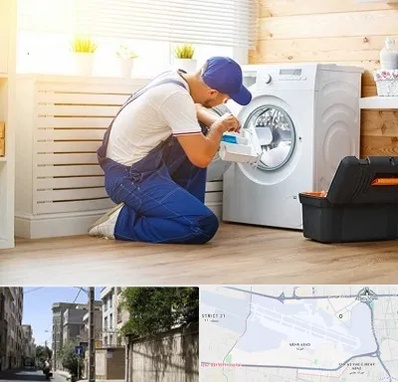 نصاب ماشین لباسشویی در مهرآباد