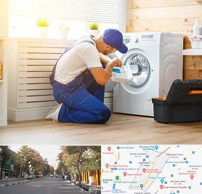 نصاب ماشین لباسشویی در شریعتی 