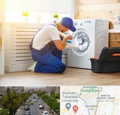 نصاب ماشین لباسشویی در شهران 