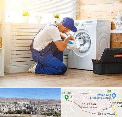 نصاب ماشین لباسشویی در شهرک گلستان شیراز