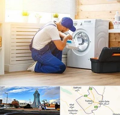 نصاب ماشین لباسشویی در تایباد