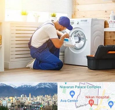 نصاب ماشین لباسشویی در آجودانیه 
