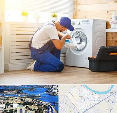 نصاب ماشین لباسشویی در کوروش اهواز