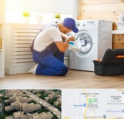 نصاب ماشین لباسشویی در اکباتان 