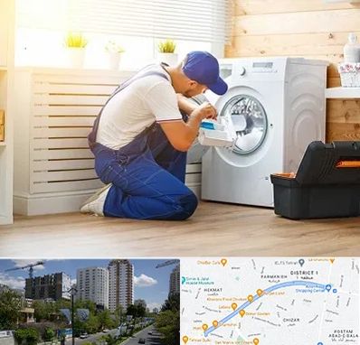 نصاب ماشین لباسشویی در اندرزگو