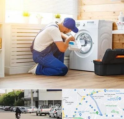 نصاب ماشین لباسشویی در قدوسی شرقی شیراز