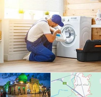 نصاب ماشین لباسشویی در آستانه اشرفیه