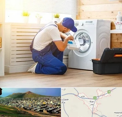 نصاب ماشین لباسشویی در بیجار