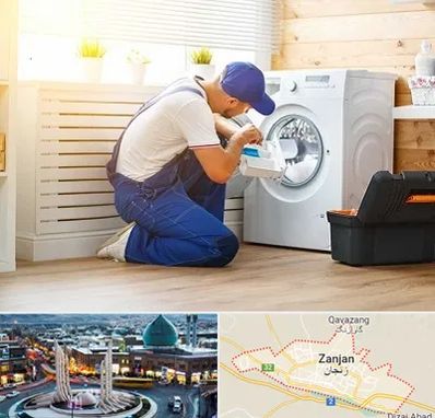 نصاب ماشین لباسشویی در زنجان