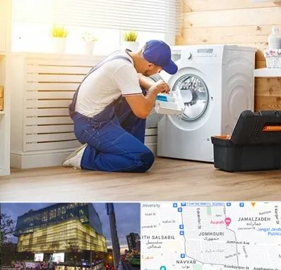 نصاب ماشین لباسشویی در جمهوری 