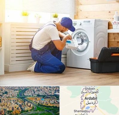 نصاب ماشین لباسشویی در اردبیل