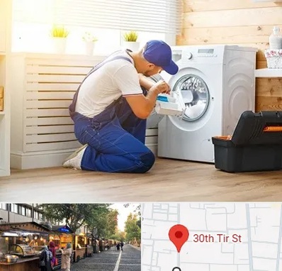 نصاب ماشین لباسشویی در سی تیر