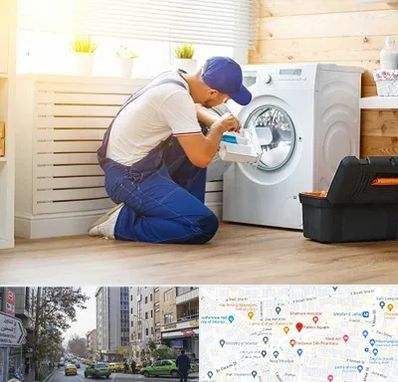 نصاب ماشین لباسشویی در فاطمی