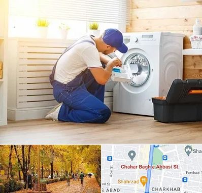 نصاب ماشین لباسشویی در چهارباغ اصفهان