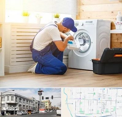 نصاب ماشین لباسشویی در 17شهریور