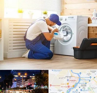 نصاب ماشین لباسشویی در کیانپارس اهواز