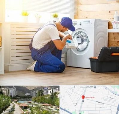 نصاب ماشین لباسشویی در بلوار تعاون