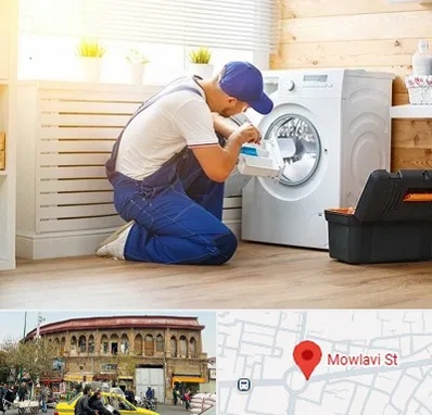 نصاب ماشین لباسشویی در مولوی