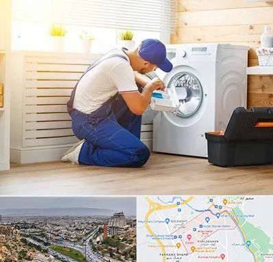 نصاب ماشین لباسشویی در معالی آباد شیراز