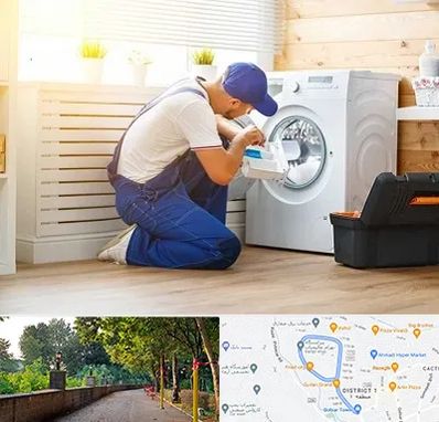 نصاب ماشین لباسشویی در بلوار گیلان رشت