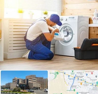 نصاب ماشین لباسشویی در صیاد شیرازی مشهد