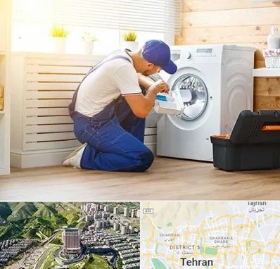 نصاب ماشین لباسشویی در شمال تهران 