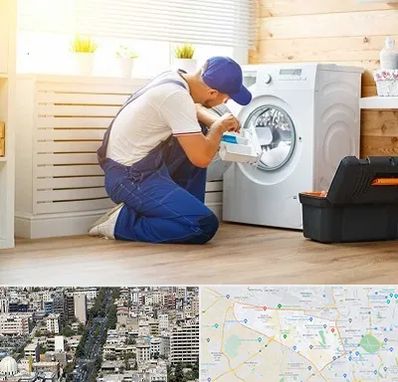 نصاب ماشین لباسشویی در منطقه 18 تهران