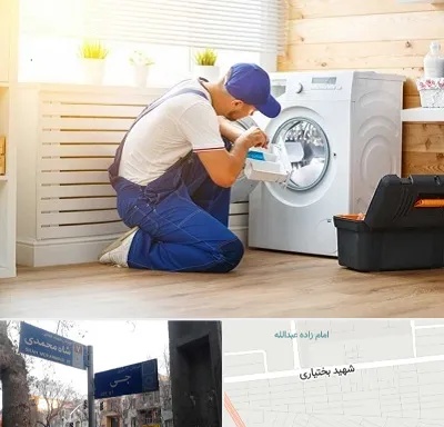 نصاب ماشین لباسشویی در سی متری جی