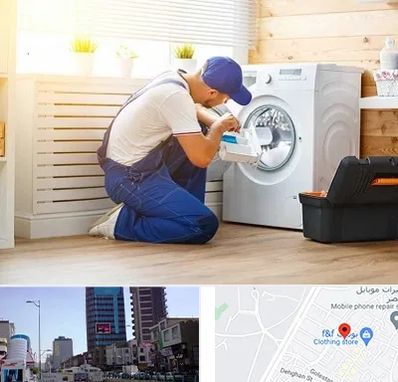 نصاب ماشین لباسشویی در چهارراه طالقانی کرج