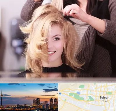 آرایشگاه زنانه در غرب تهران