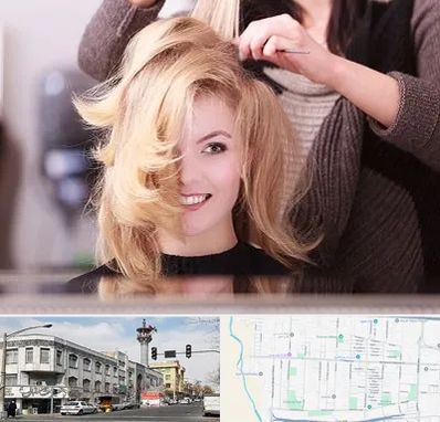 آرایشگاه زنانه در 17شهریور