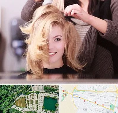 آرایشگاه زنانه در وکیل آباد مشهد