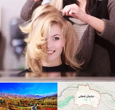 آرایشگاه زنانه در خراسان شمالی