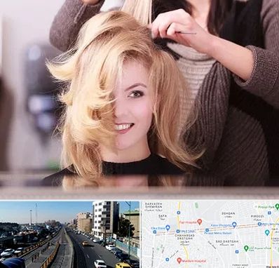 آرایشگاه زنانه در پیروزی