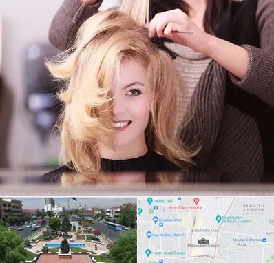 آرایشگاه زنانه در بهارستان