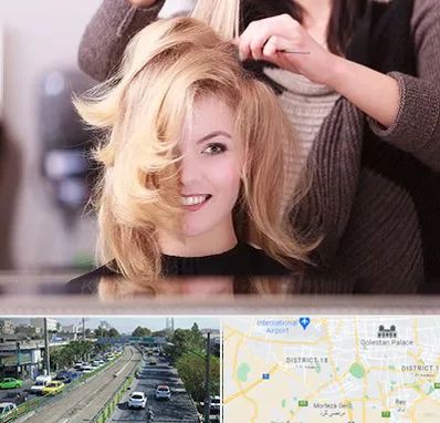 آرایشگاه زنانه در جنوب تهران