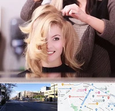 آرایشگاه زنانه در خیابان ملاصدرا شیراز