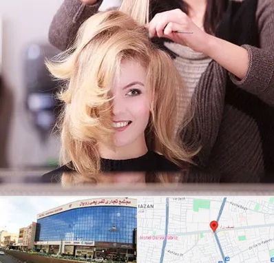 آرایشگاه زنانه در نصف راه تبریز