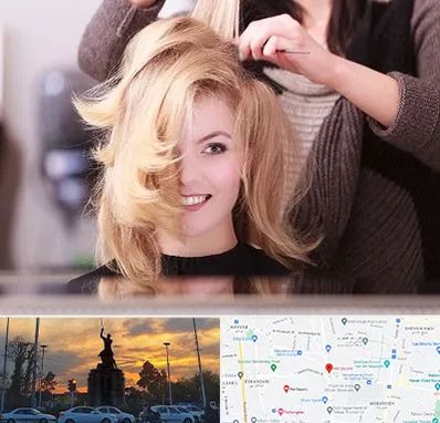 آرایشگاه زنانه در میدان حر