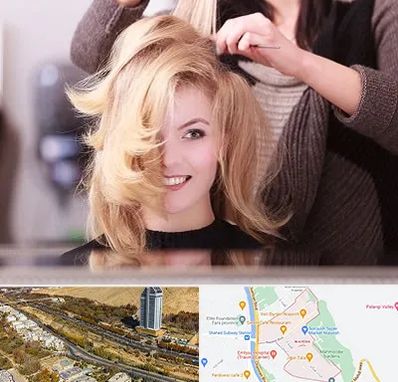 آرایشگاه زنانه در خیابان نیایش شیراز