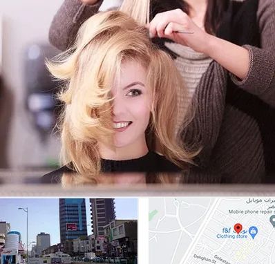 آرایشگاه زنانه در چهارراه طالقانی کرج